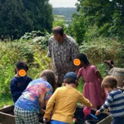 Garden Playgroup on Green City Action Allotment