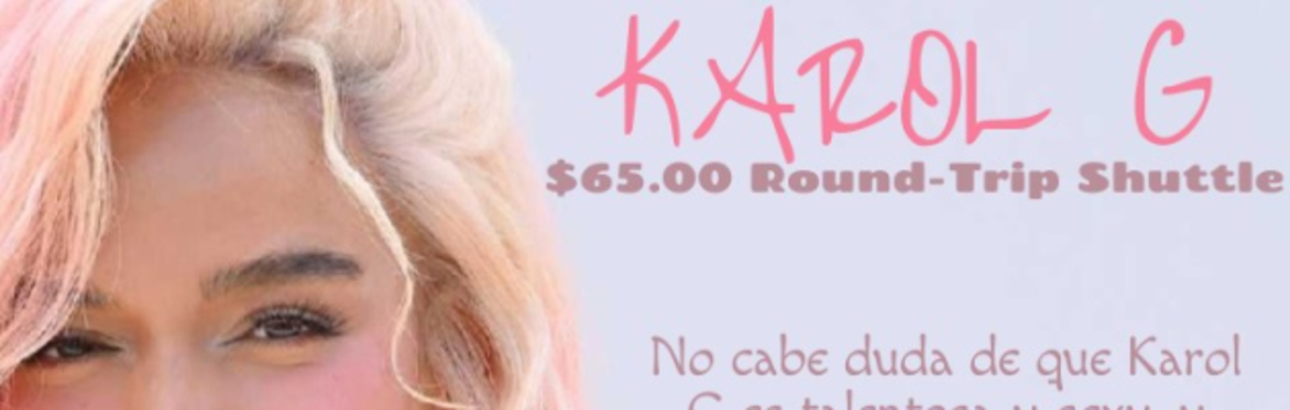 KAROL💃G Round-Trip Shuttle🎤(Washington, DC to Northwest Stadium)