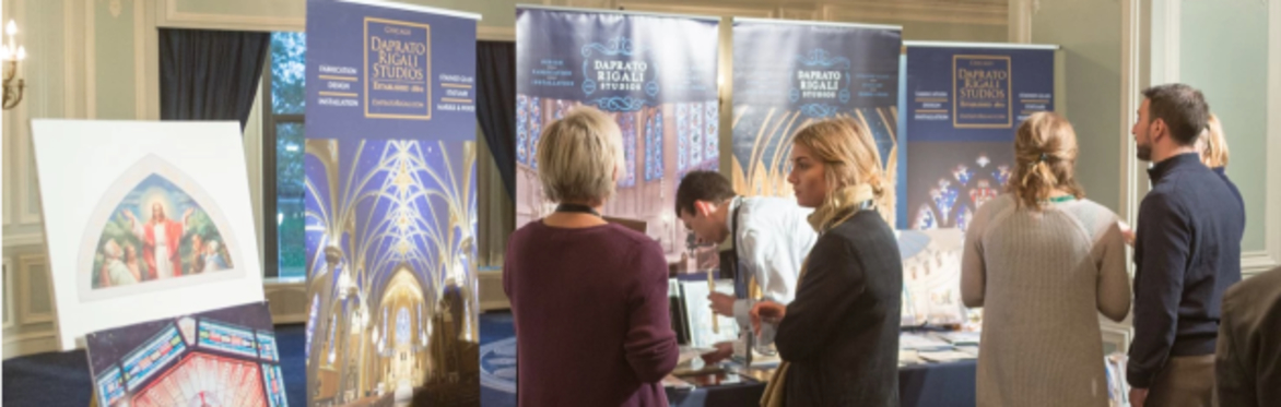 Sponsorship Tables at Catholic Art Institute Conference 2024