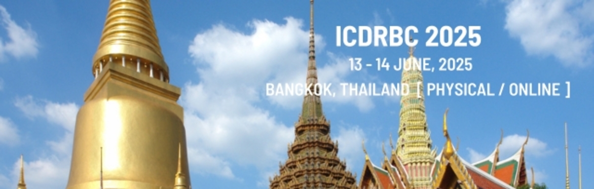 International Conference on Disaster Recovery and Business Continuity 2025 [ICDRBC 2025]