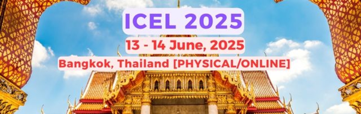 International Conference on Education and Learning 2025 [ICEL 2025]