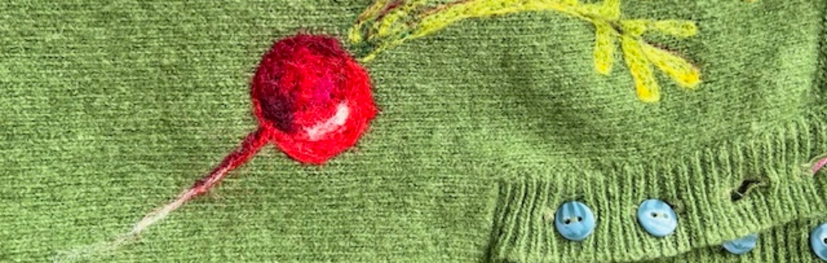 Upcycle: with needle felting