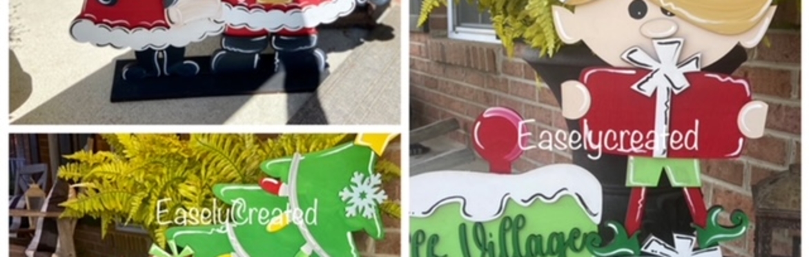 DIY Holiday Porch Sign Workshop