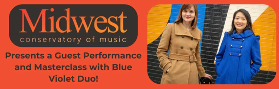 LIVE! Concert and Masterclass by Blue Violet Duo