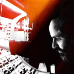 Morton Subotnick at his Buchla