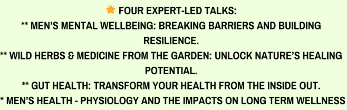 The Sonder Wellbeing Community Fair