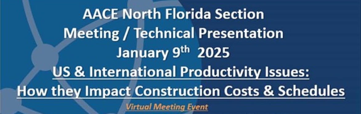 US & International Productivity Issues: How they Impact Construction Costs & Schedules