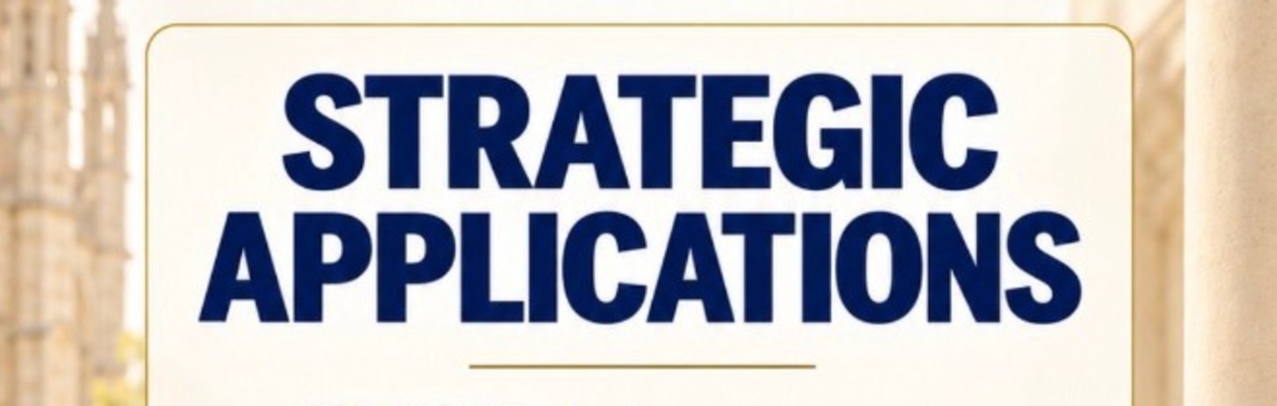 STRATEGIC APPLICATION with Dr Rizvia Khan FRCGP