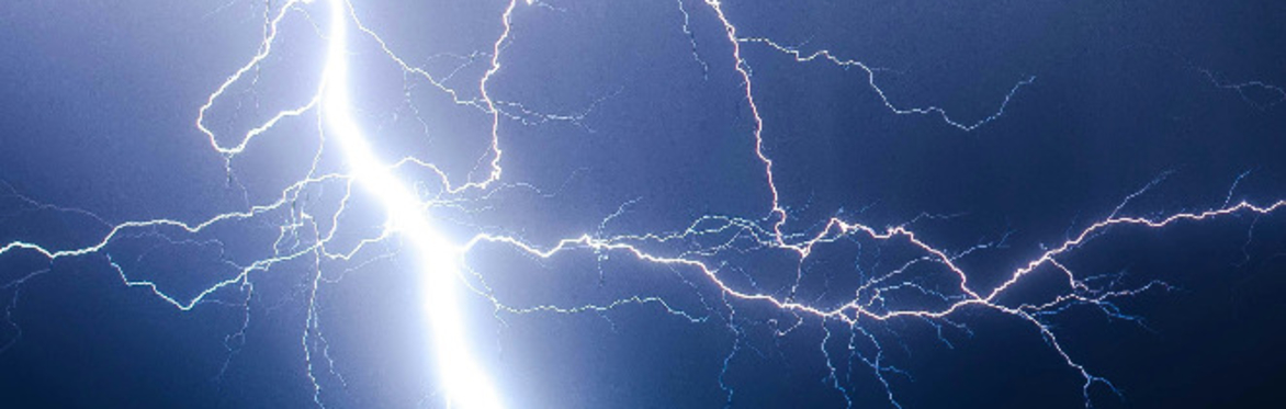 A picture of lightning