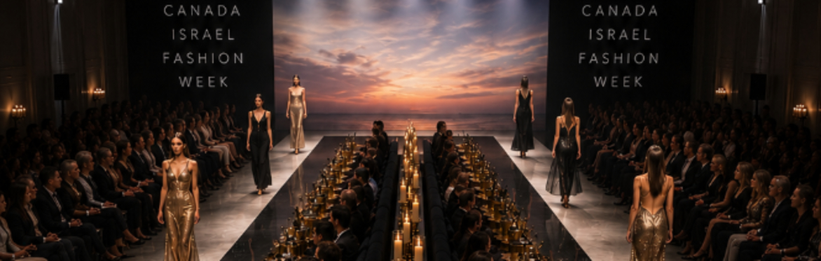 CANADA ISRAEL FASHION WEEK 2026 VIP SPONSOR BOOTHS