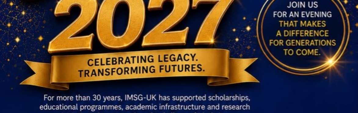 Ibadan Medical Specialist Group (IMSG) UK, Fund raising Dinner and Dance 2027