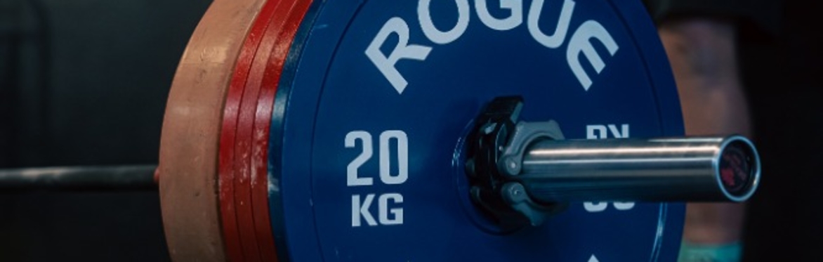 Weight Plates on a deadlift bar