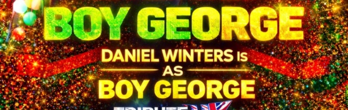 80s night with Daniel Winters as Boy George