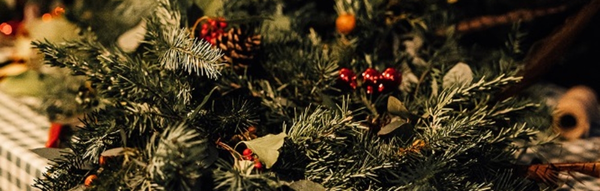 Festive Garland to adorn your porch