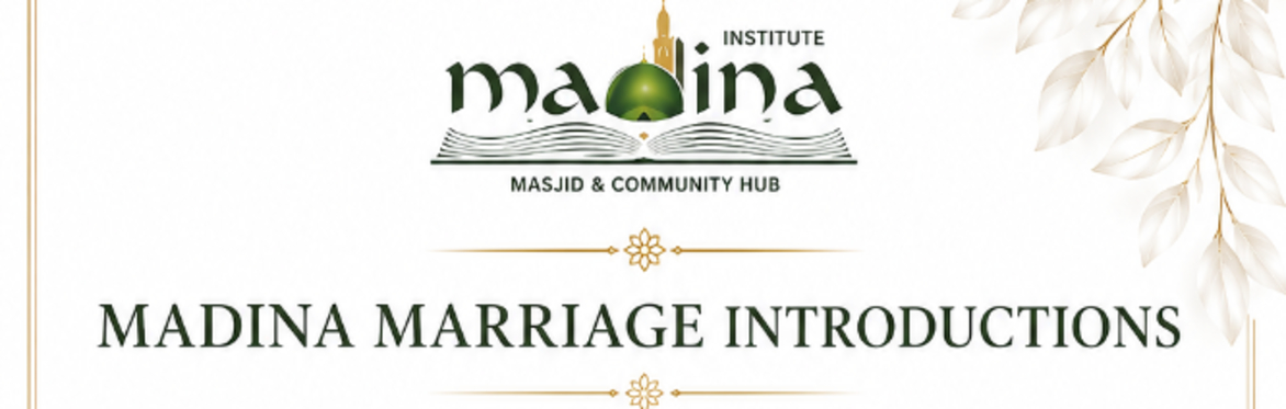 Madina Marriage Introduction Event