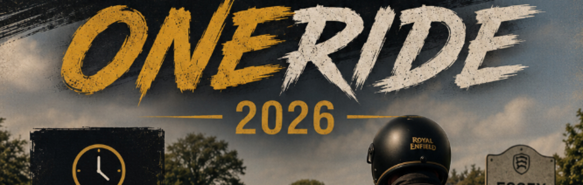 It says ONERIDE 2026