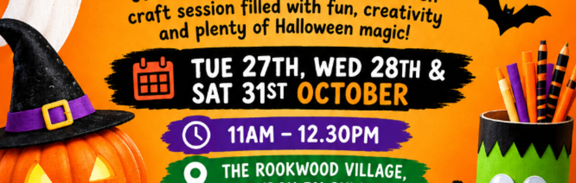 Halloween Kids Crafting – Half Term Fun!