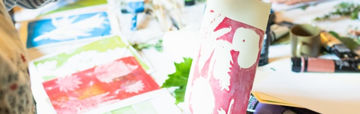Ellen Tovey Botanical Gelli Plate Printing