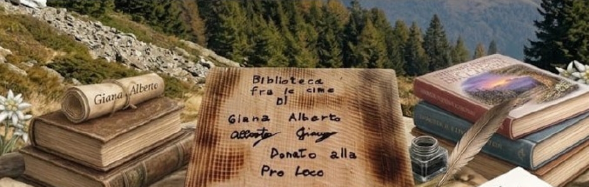 Serata LA BIBLIOTECA FRA LE CIME