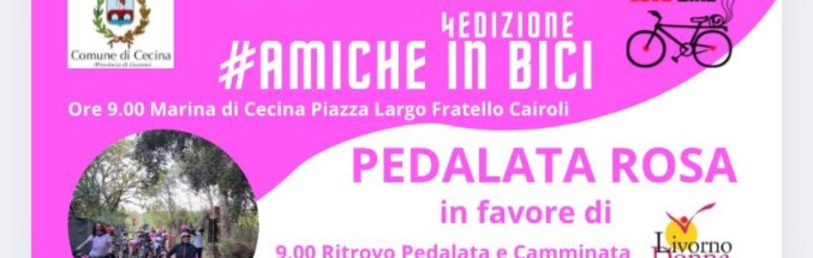 #amicheinbici Pedalata Rosa