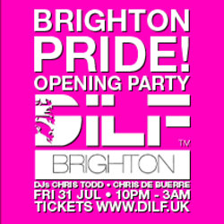 DILF Brighton: PRIDE Opening Party 🏳️‍🌈
