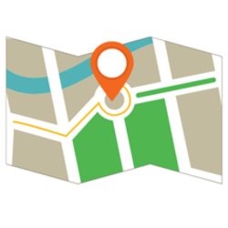 Pic of map with place marker