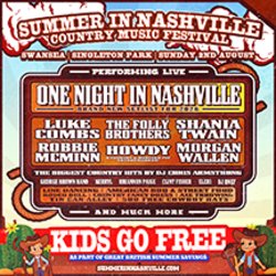 Summer In Nashville -  Swansea 2026