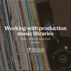 Working with production music libraries