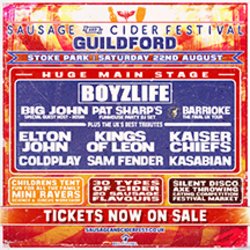 Sausage and Cider Festival - Guildford 2026