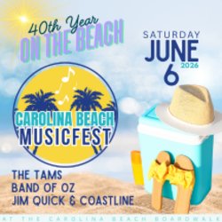 Carolina Beach MusicFest June 6th