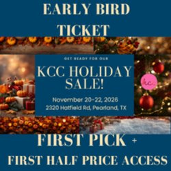 Early Bird Presale - Holiday Sale 2026