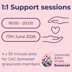 1:1 Support sessions