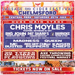 Sausage and Cider Festival - Chelmsford 2026
