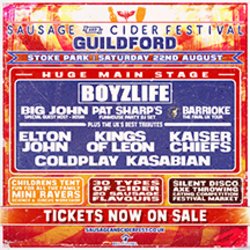 Sausage and Cider Festival - Guildford 2026