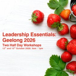 Leadership Essentials: Geelong 2026