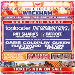 Sausage and Cider Festival - Wrexham 2026