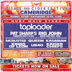 Sausage and Cider Festival - Cambridge 2026