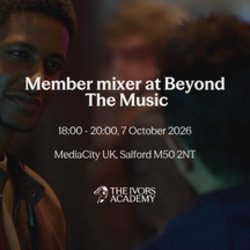 Member mixer at Beyond The Music