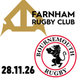 Supporters' Lunch~  1st XV vs Bournemouth, Saturday 28th November