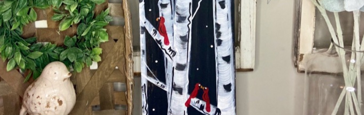3ft Cardinal Board Paint Class