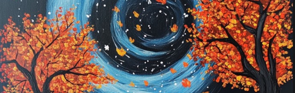 Fall Galaxy Paint Party at The Farm