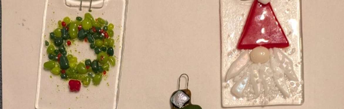 Fused Glass Christmas Decoration Workshop