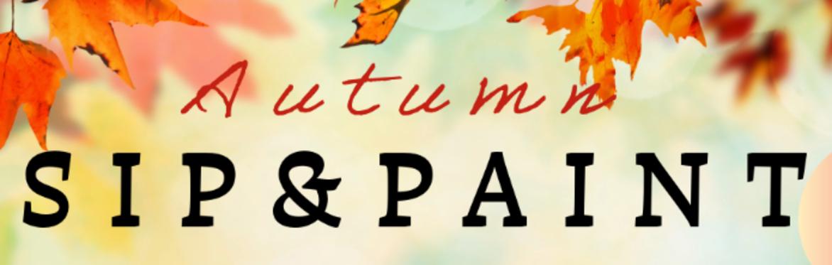 AUTUMN SIP & PAINT AT THE BLUE MACAROON