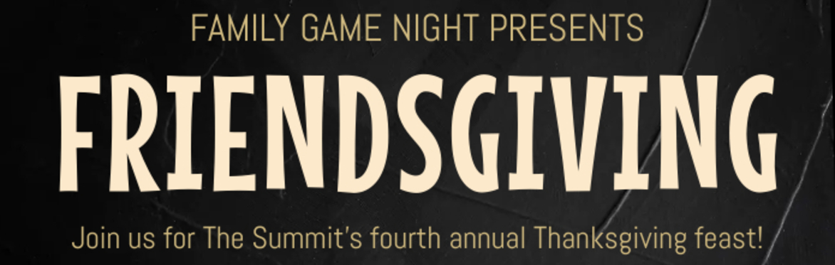 Family Game Night: Friendsgiving