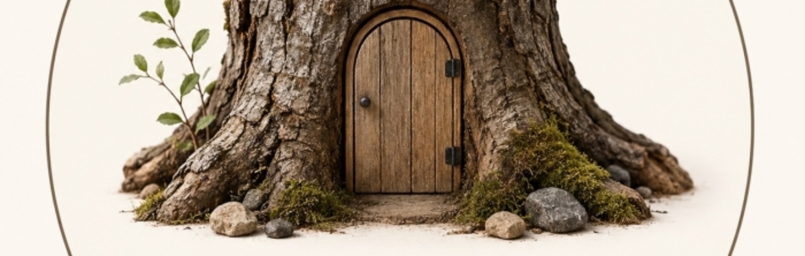 Tiny Story Door. Make a door. Imagine a story.