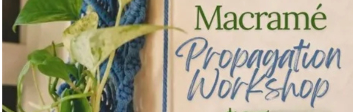 Macrame Propogation Workshop at GoatLab Brewery
