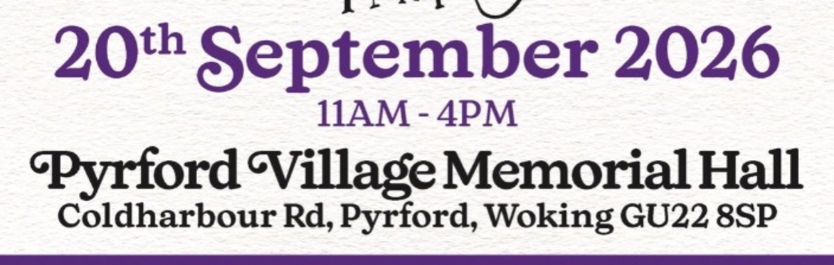 PYRFORD - The Big Purple Psychic & Holistic Fair