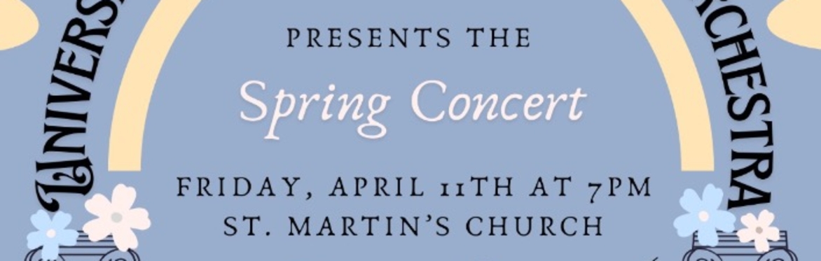 University of Sussex Symphony Orchestra (USSO) Spring Concert