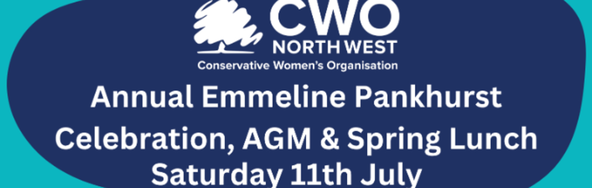 Annual Emmeline Pankhurst Celebration, AGM & Spring Lunch