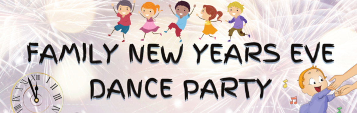 Family New Year's Eve Dance Party Countdown